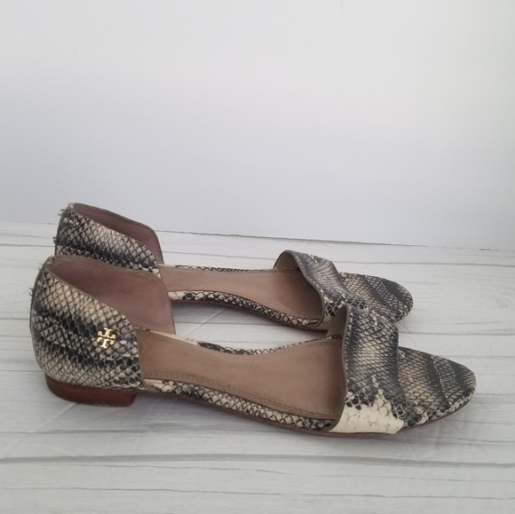 Tory Burch Savannah D'orsay Flats - Picture 10 of 15